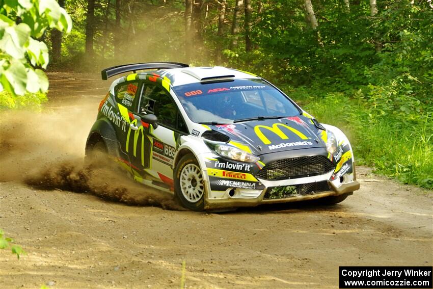 Ryan Booth / Nick Dobbs Ford Fiesta R5 on SS4, Steamboat II.