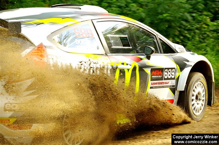 Ryan Booth / Nick Dobbs Ford Fiesta R5 on SS4, Steamboat II.