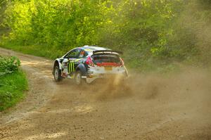 Ryan Booth / Nick Dobbs Ford Fiesta R5 on SS4, Steamboat II.