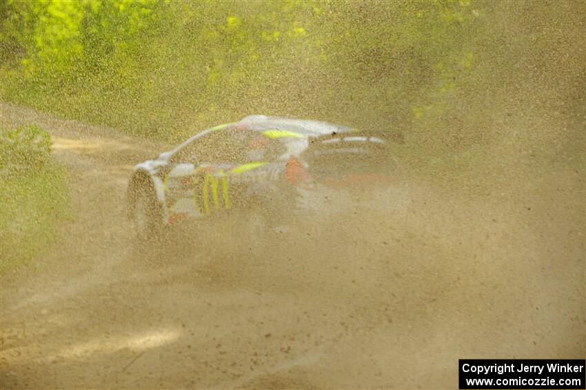 Ryan Booth / Nick Dobbs Ford Fiesta R5 on SS4, Steamboat II.