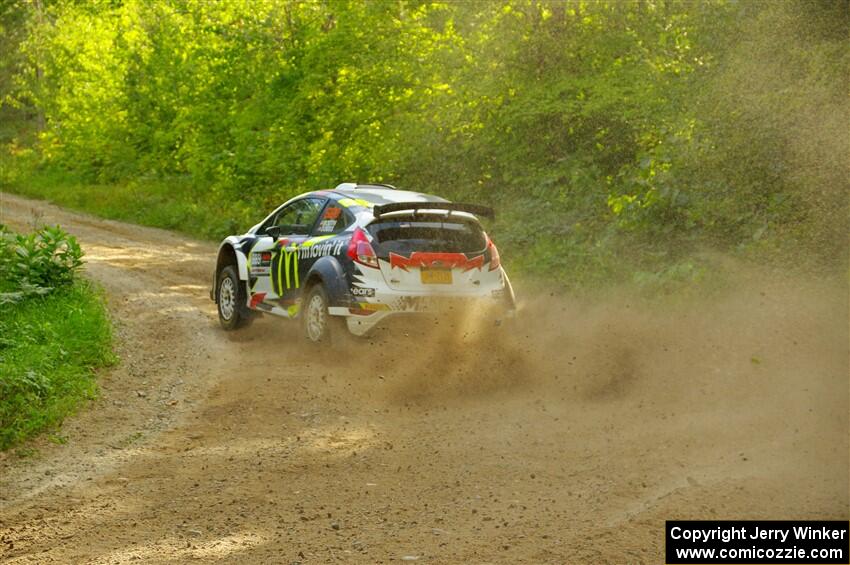 Ryan Booth / Nick Dobbs Ford Fiesta R5 on SS4, Steamboat II.