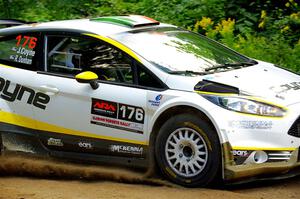 John Coyne / Ryan Dunham Ford Fiesta R5 on SS4, Steamboat II.