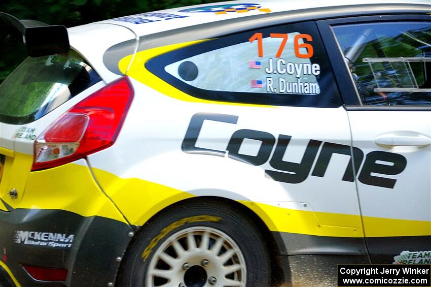 John Coyne / Ryan Dunham Ford Fiesta R5 on SS4, Steamboat II.