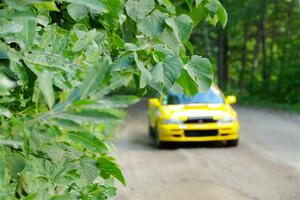 Kevin Allen / Liz Cordara Subaru Impreza on SS4, Steamboat II.