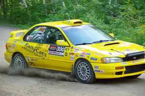 Kevin Allen / Liz Cordara Subaru Impreza on SS4, Steamboat II.