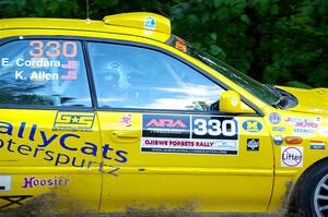 Kevin Allen / Liz Cordara Subaru Impreza on SS4, Steamboat II.