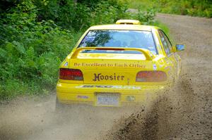 Kevin Allen / Liz Cordara Subaru Impreza on SS4, Steamboat II.