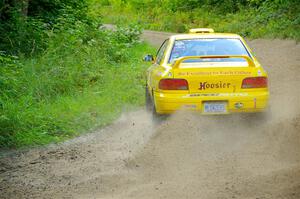 Kevin Allen / Liz Cordara Subaru Impreza on SS4, Steamboat II.