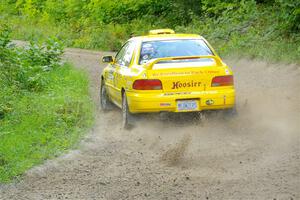 Kevin Allen / Liz Cordara Subaru Impreza on SS4, Steamboat II.