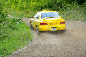 Kevin Allen / Liz Cordara Subaru Impreza on SS4, Steamboat II.