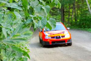 Mike Engle / Morgan Engle Subaru WRX on SS4, Steamboat II.