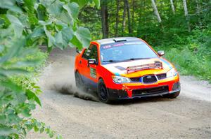 Mike Engle / Morgan Engle Subaru WRX on SS4, Steamboat II.