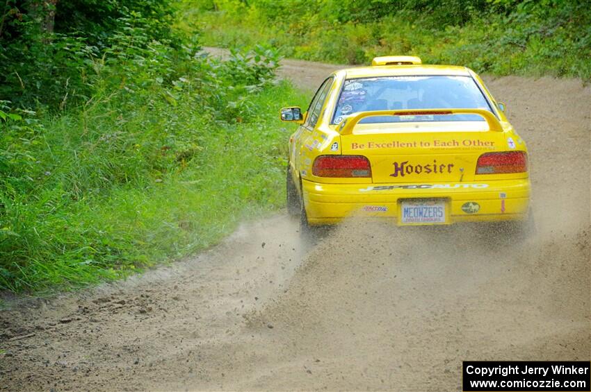 Kevin Allen / Liz Cordara Subaru Impreza on SS4, Steamboat II.