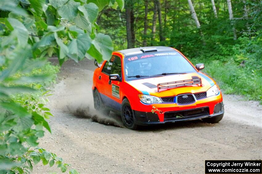 Mike Engle / Morgan Engle Subaru WRX on SS4, Steamboat II.