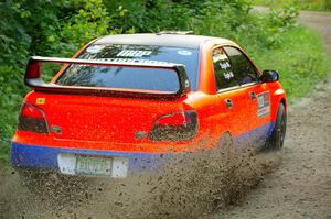 Mike Engle / Morgan Engle Subaru WRX on SS4, Steamboat II.