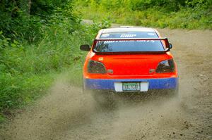 Mike Engle / Morgan Engle Subaru WRX on SS4, Steamboat II.