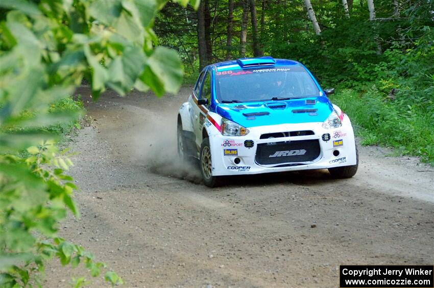 Brad Morris / Michael Hordijk Mitsubishi Mirage on SS4, Steamboat II.