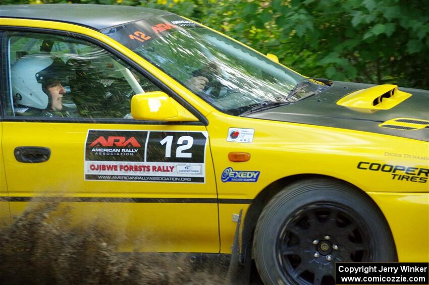 Steve Gingras / Katie Gingras Subaru Impreza on SS4, Steamboat II.