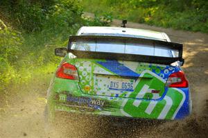 Rob Sanders / Boyd Smith Subaru WRX STi on SS4, Steamboat II.