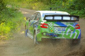 Rob Sanders / Boyd Smith Subaru WRX STi on SS4, Steamboat II.