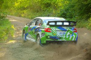 Rob Sanders / Boyd Smith Subaru WRX STi on SS4, Steamboat II.