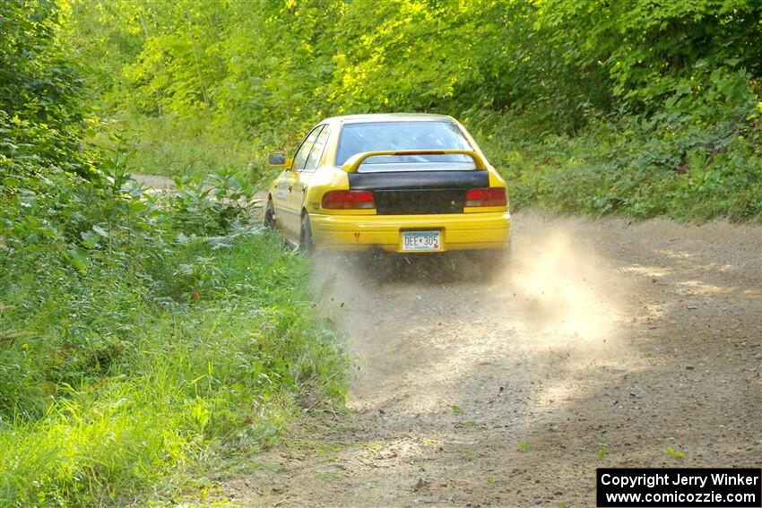 Steve Gingras / Katie Gingras Subaru Impreza on SS4, Steamboat II.