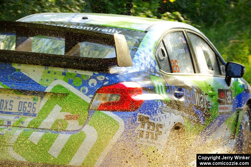 Rob Sanders / Boyd Smith Subaru WRX STi on SS4, Steamboat II.