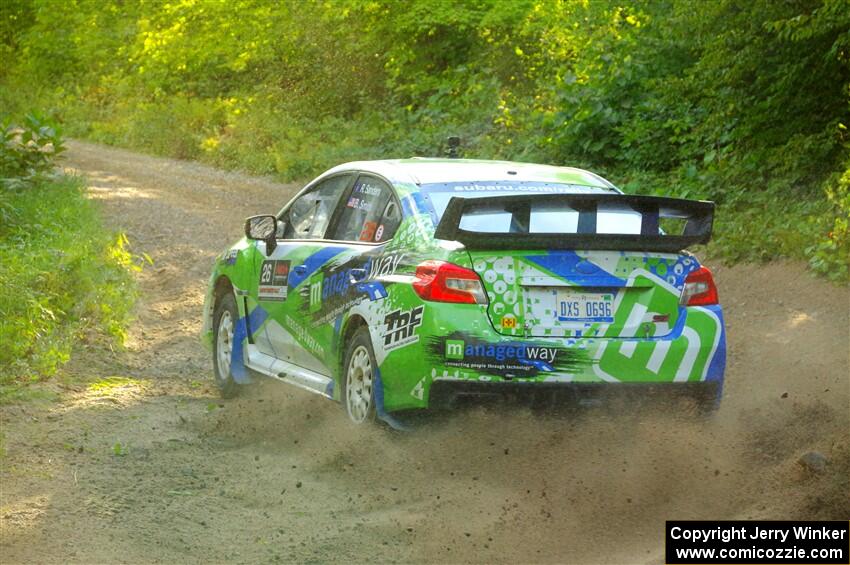 Rob Sanders / Boyd Smith Subaru WRX STi on SS4, Steamboat II.