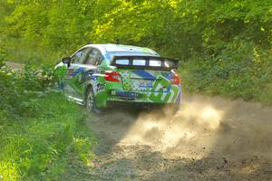 Rob Sanders / Boyd Smith Subaru WRX STi on SS4, Steamboat II.