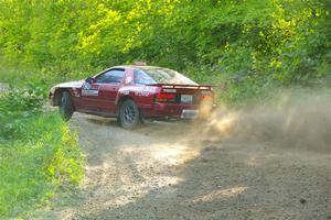 Al Dantes, Jr. / Andrew Sims Mazda RX-7 LS on SS4, Steamboat II.