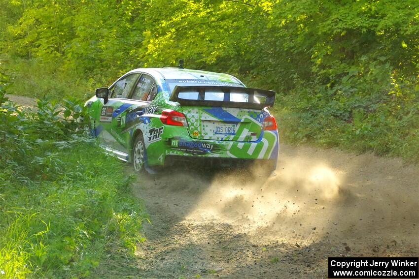 Rob Sanders / Boyd Smith Subaru WRX STi on SS4, Steamboat II.