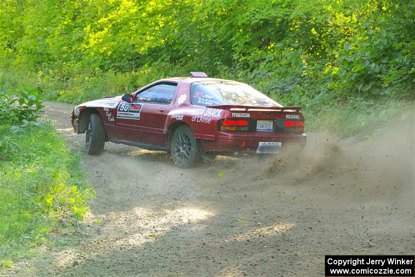 Al Dantes, Jr. / Andrew Sims Mazda RX-7 LS on SS4, Steamboat II.