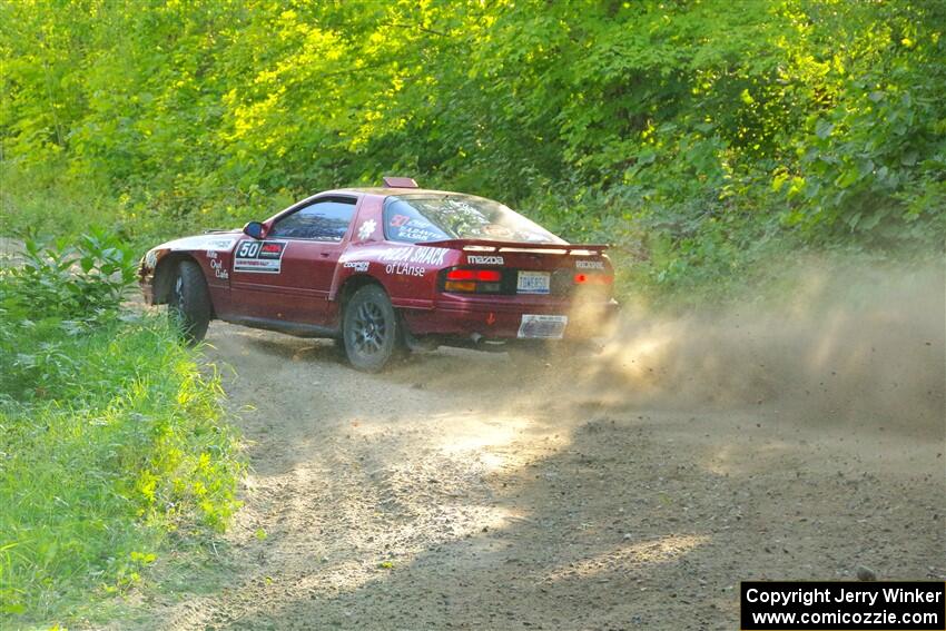 Al Dantes, Jr. / Andrew Sims Mazda RX-7 LS on SS4, Steamboat II.