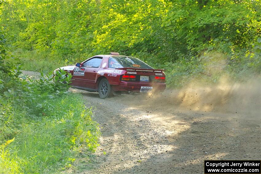 Al Dantes, Jr. / Andrew Sims Mazda RX-7 LS on SS4, Steamboat II.