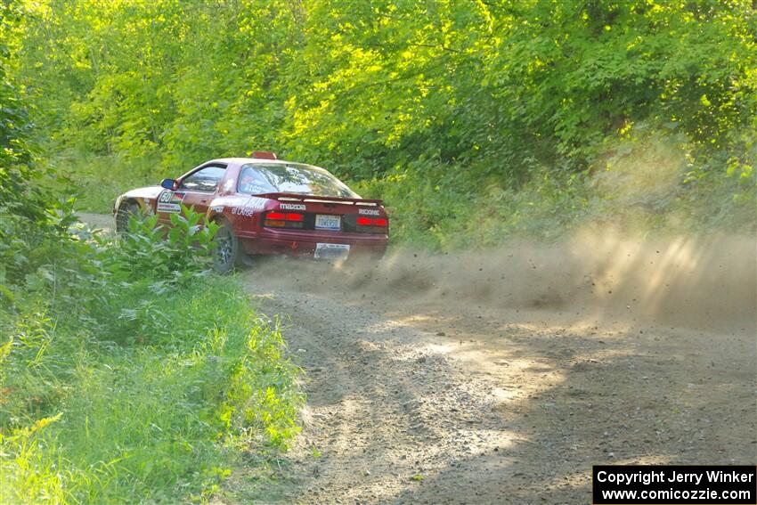 Al Dantes, Jr. / Andrew Sims Mazda RX-7 LS on SS4, Steamboat II.