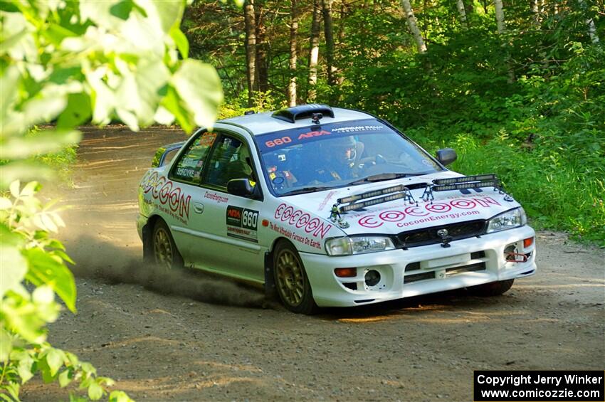 Chuck Surdyke / Cameron Carr Subaru Impreza on SS4, Steamboat II.