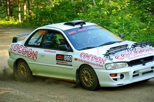 Chuck Surdyke / Cameron Carr Subaru Impreza on SS4, Steamboat II.