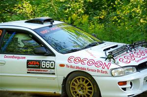 Chuck Surdyke / Cameron Carr Subaru Impreza on SS4, Steamboat II.