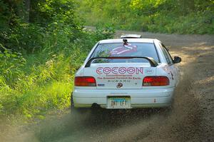 Chuck Surdyke / Cameron Carr Subaru Impreza on SS4, Steamboat II.