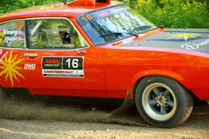 Mike Hurst / Jeremy Wimpey Ford Capri on SS4, Steamboat II.