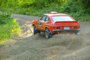 Mike Hurst / Jeremy Wimpey Ford Capri on SS4, Steamboat II.