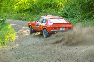 Mike Hurst / Jeremy Wimpey Ford Capri on SS4, Steamboat II.