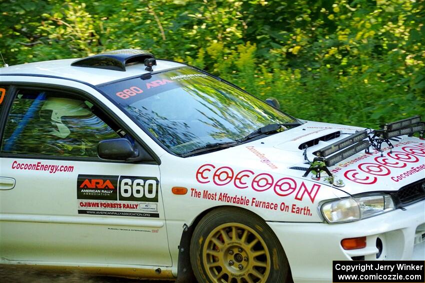 Chuck Surdyke / Cameron Carr Subaru Impreza on SS4, Steamboat II.