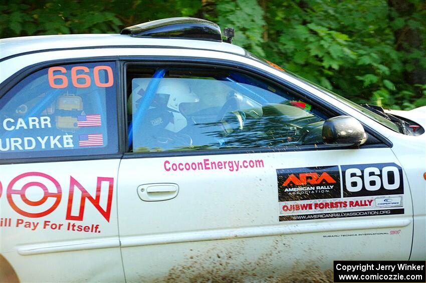 Chuck Surdyke / Cameron Carr Subaru Impreza on SS4, Steamboat II.