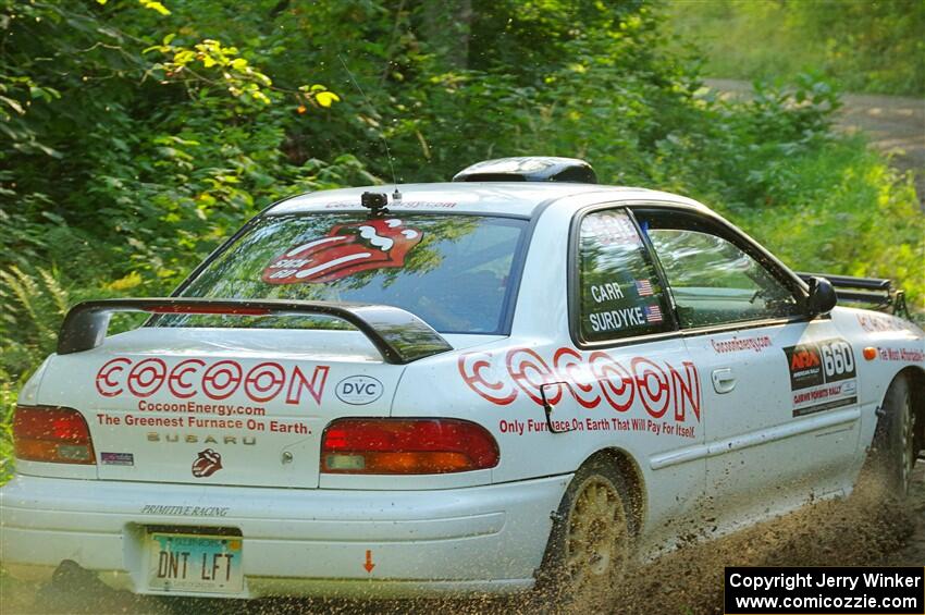 Chuck Surdyke / Cameron Carr Subaru Impreza on SS4, Steamboat II.