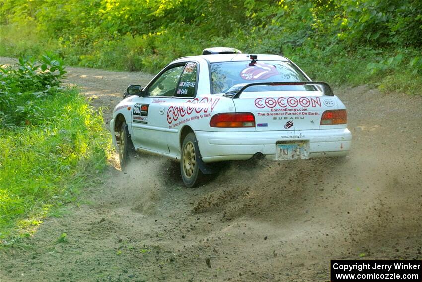 Chuck Surdyke / Cameron Carr Subaru Impreza on SS4, Steamboat II.