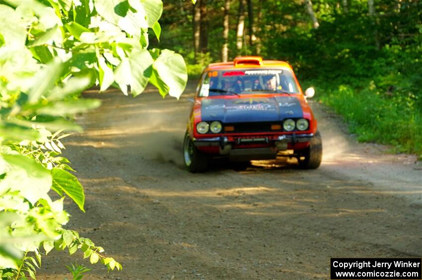 Mike Hurst / Jeremy Wimpey Ford Capri on SS4, Steamboat II.