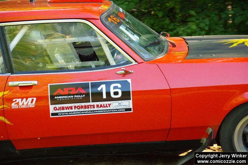 Mike Hurst / Jeremy Wimpey Ford Capri on SS4, Steamboat II.