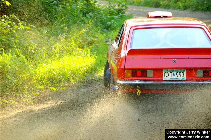 Mike Hurst / Jeremy Wimpey Ford Capri on SS4, Steamboat II.