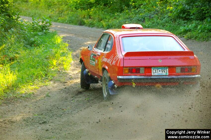 Mike Hurst / Jeremy Wimpey Ford Capri on SS4, Steamboat II.